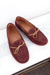 Bottega Veneta Süet Loafer Mürdüm - 37